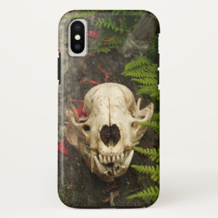 Case-Mate iPhone Case Raccoon Crâne Sur Vieux Journal Avec Des Fermes Et