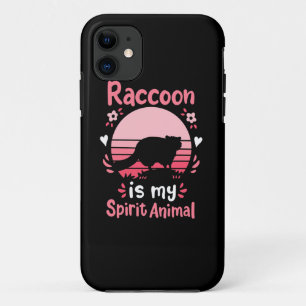 Case-Mate iPhone Case Raccoon Lover Raccoon Est Mon Esprit Animal