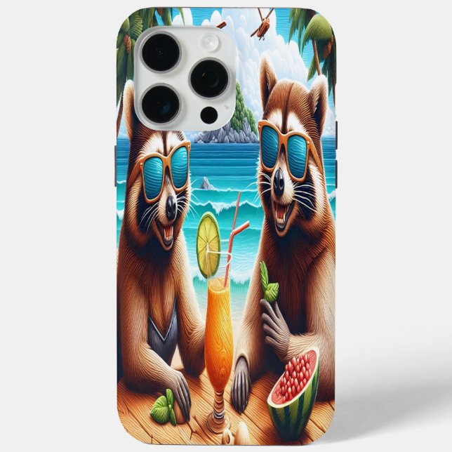 Coques Case-Mate iPhone Raccoon Rendezvous (Verso)