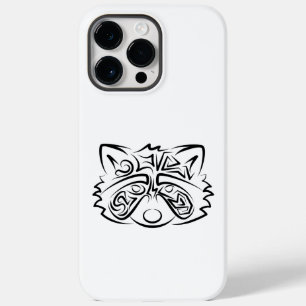 Coque Case-Mate iPhone Raccoon tribal noir et blanc