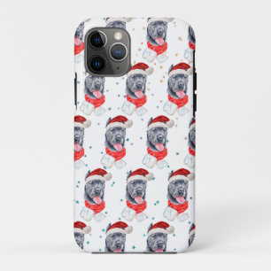 Case-Mate iPhone Case Race de chien Cane Corso Étoiles de Noël
