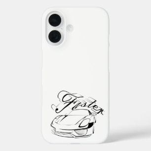 Coque Pour iPhone 16 Racecar in tribals