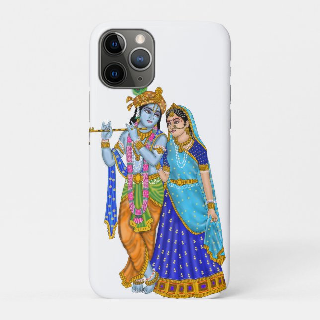 Coques Case-Mate iPhone Radha Krishna Phone Cover (Dos)