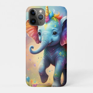 Case-Mate iPhone Case Radiant Merveilles : Le Rainbow Baby Unicorn Eleph