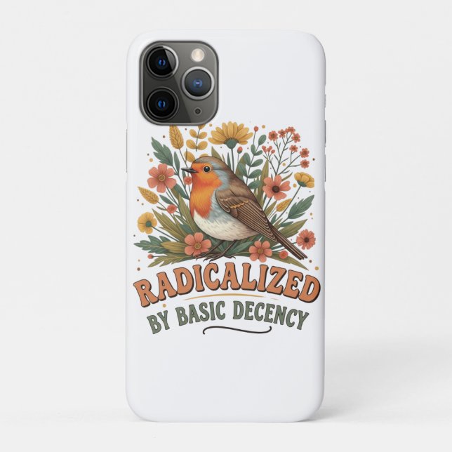 Coques Case-Mate iPhone Radicalisé par une décence élémentaire Inspiration (Dos)