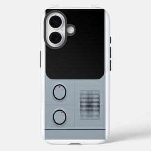 Coque Pour iPhone 16 Radio Minimaliste