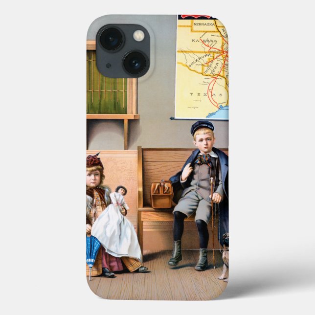 COQUES Case-Mate iPhone RAILROAD POSTER, 1898 (Verso)