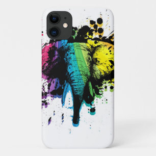 Case-Mate iPhone Case Rainbow Bull Elephant Conception abstraite