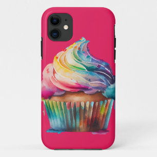 Case-Mate iPhone Case Rainbow Cupcake