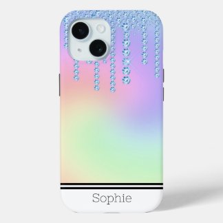 Coque Case-Mate iPhone Rainbow Diamond Drivers Custom Samsung