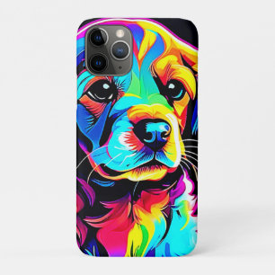 Case-Mate iPhone Case Rainbow Dog Portrait Art