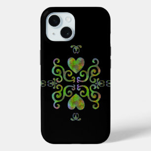 Coque Case-Mate iPhone Rainbow Heart et Lily