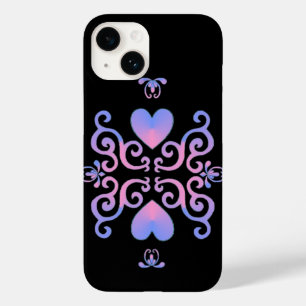 Coque Case-Mate iPhone Rainbow Heart et Lily