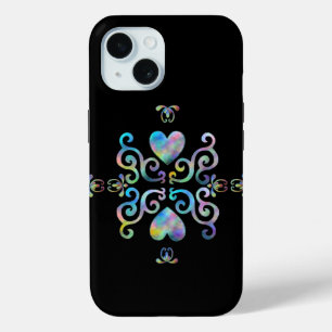 Coque Case-Mate iPhone Rainbow Heart et Lily