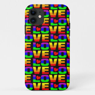 Coques Pour iPhone Rainbow Love iPhone 5 Coque-Mate