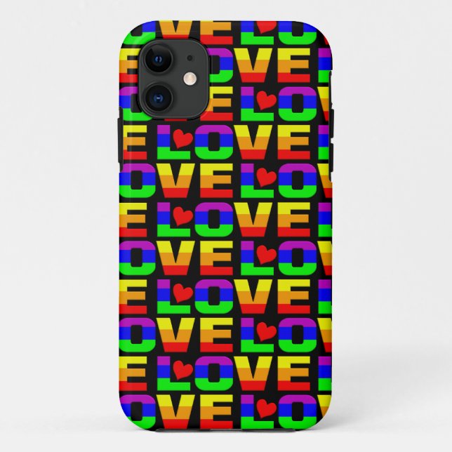 Coques Case-Mate iPhone Rainbow Love iPhone 5 Coque-Mate (Dos)