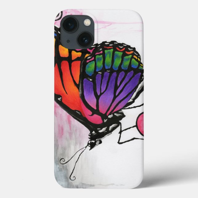 Coques Case-Mate iPhone Rainbow Monarch Butterfly Fantasy Art iPad Case (Verso)
