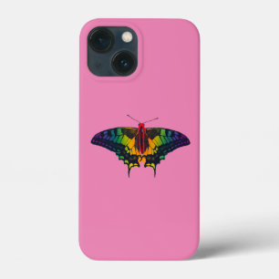 Case-Mate iPhone Case Rainbow Pride Flag Swallowtail Butterfly