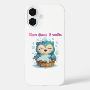 Coque Pour iPhone 16 Ralentir et sourire - Vibes positives