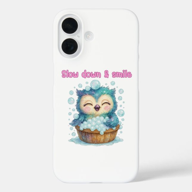 Coques Case-Mate iPhone Ralentir et sourire - Vibes positives (Verso)