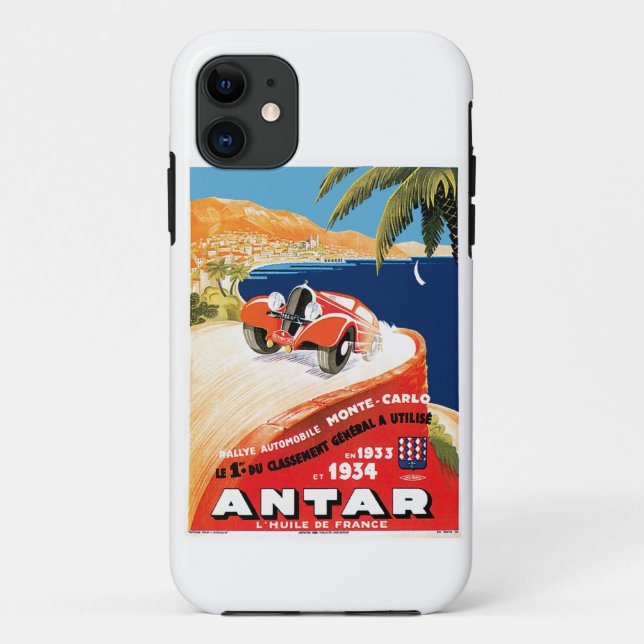 Coques Case-Mate iPhone Rallye Automobile Monte Carlo (Dos)