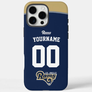 Coque iPhone 16 Pro Max Rams Jersey - Football américain