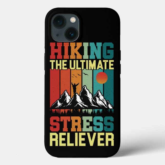 Coques Case-Mate iPhone RANDONNÉE de l'ULTIME STRESS RELIEVER, Randonnées  (Verso)