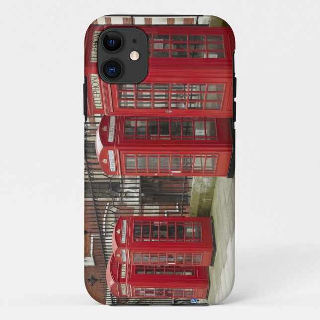 Coques Case-Mate iPhone Rangée de cabines téléphoniques à l'arrière du Roy (Dos)