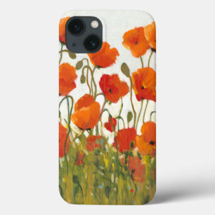iPhone 13 Case Rangées des pavots I