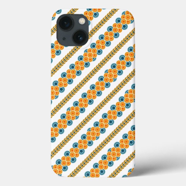 Coques Case-Mate iPhone rangs de cercle des années 70 (Verso)