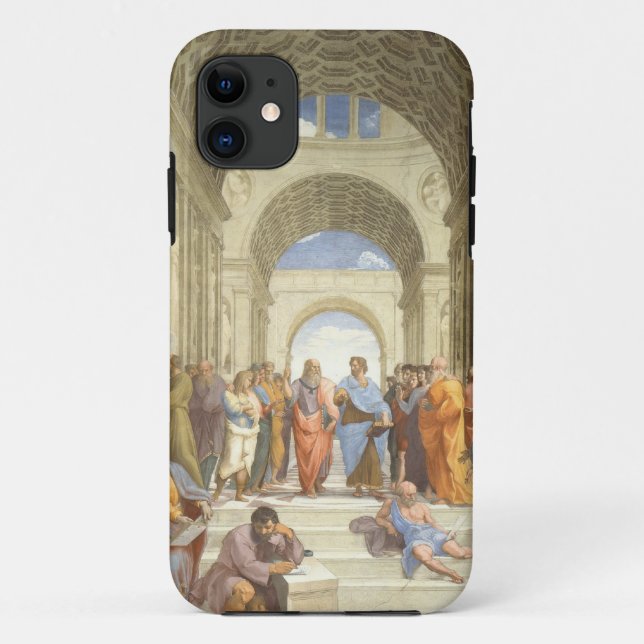 Coques Case-Mate iPhone Raphaël - L'École d'Athènes (Dos)