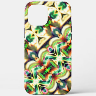 Case-Mate iPhone Case Rapport vert et coloré avec style de verre brut