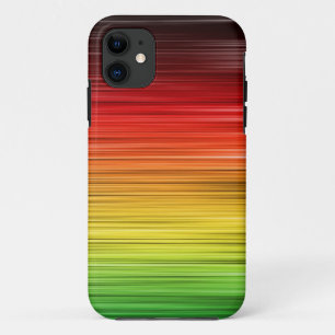 Etui iPhone Case-Mate Rasta a rayé le cas de Coque-Compagnon d'Iphone 5