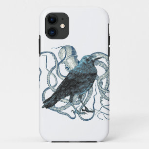 Coque iPhone 11 Raven Dreams Of The Octopus