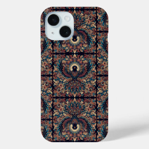 Coque Case-Mate iPhone Raven Tesselation Carrelage Ornement Batik
