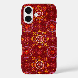 COQUE POUR iPhone 16 RAVENNA BYZANTINE MOSAÏQUES, ÉTOILES, NUIT D'ÉTOIL