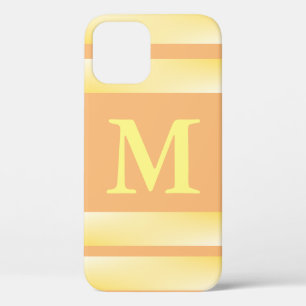 Case-Mate iPhone Case Rayon jaune monogramme