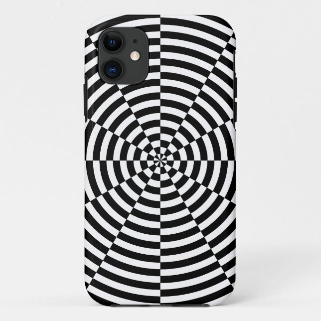 Coques Case-Mate iPhone Rayonnement noir et blanc par Kenneth Yoncich (Dos)