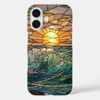 Rayons Solaires Et Vagues Illustration De Verre Ti