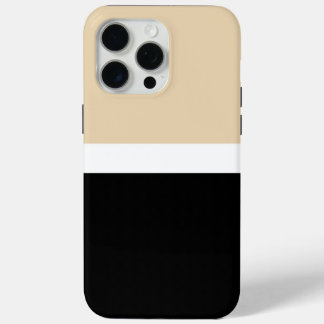Coque Case-Mate iPhone Rayure Abstraite Beige Noir