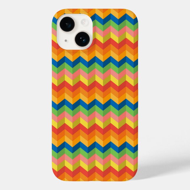Coques Case-Mate iPhone rayure en zigzag (Verso)