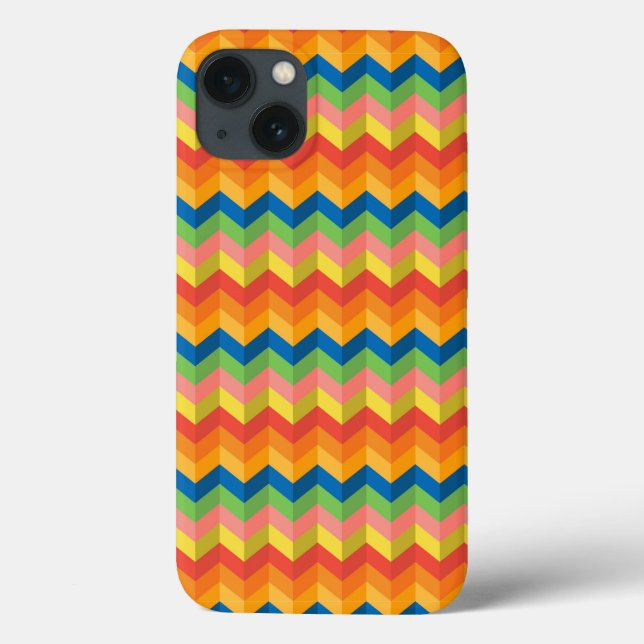 Coques Case-Mate iPhone rayure en zigzag (Verso)