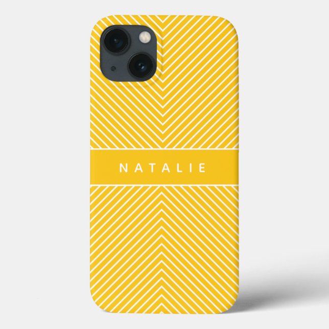 Coques Case-Mate iPhone Rayure géométrique audacieuse et graphique moderne (Verso)