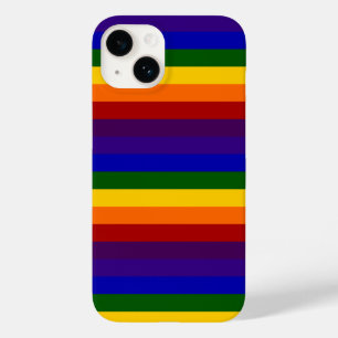 Coque Case-Mate iPhone Rayures arc-en-ciel