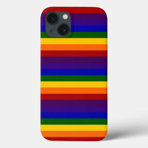 Etui iPhone Case-Mate Rayures audacieuses d'arc-en-ciel