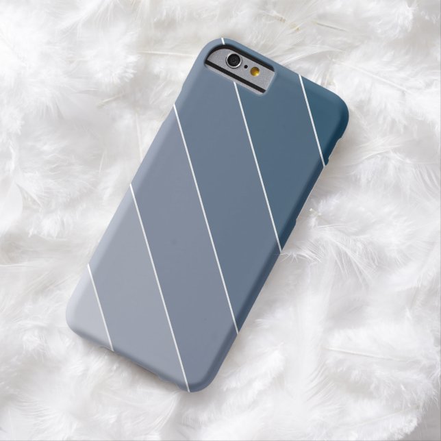 Coques Case-Mate iPhone Rayures bleu-foncé d'Ombré (In Situ)