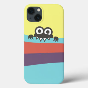 Etui iPhone Case-Mate Rayures colorées et caractère mignon