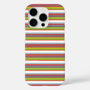 Coque iPhone 16 Pro Rayures colorées magiques
