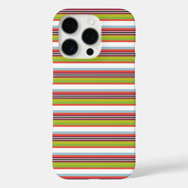 Coques Case-Mate iPhone Rayures colorées magiques (Verso)