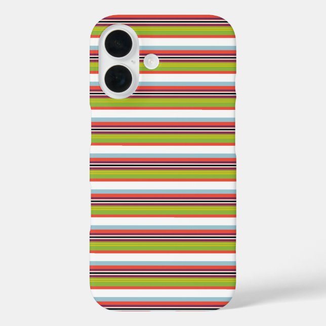 Coques Case-Mate iPhone Rayures colorées magiques (Verso)